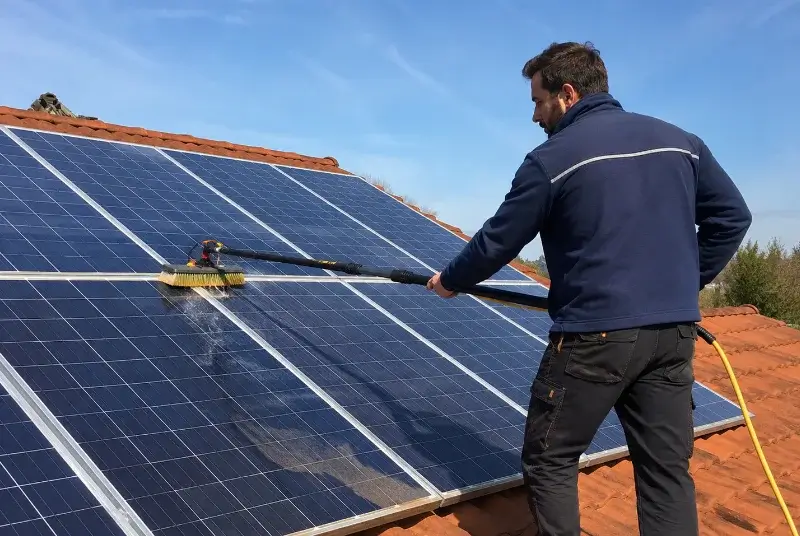 Nettoyage et entretien de panneaux solaires à Corcoué-sur-Logne